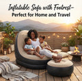 Inflatable Sofa with Footrest